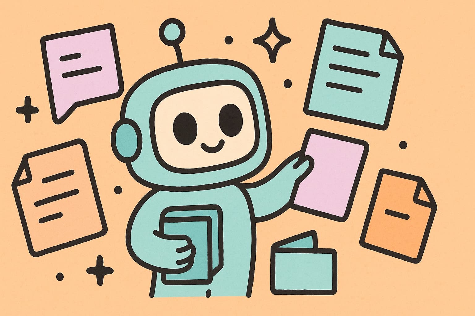 Knowledge library interface showing document management and customer access